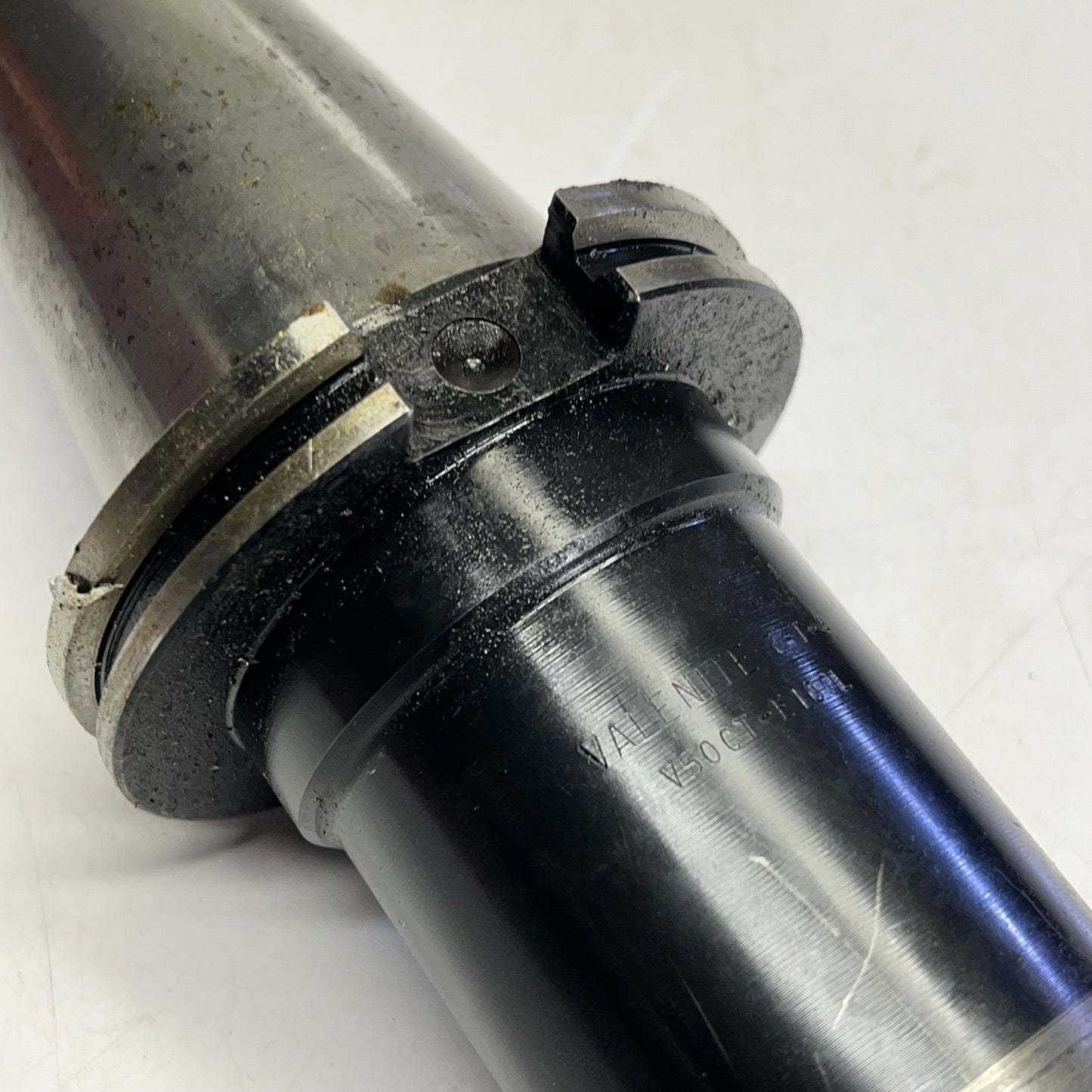 VALENITE Tool Holder w/ Weldon 3/8-mmh2 End Mill Attachment V50CT-E100L (Used)