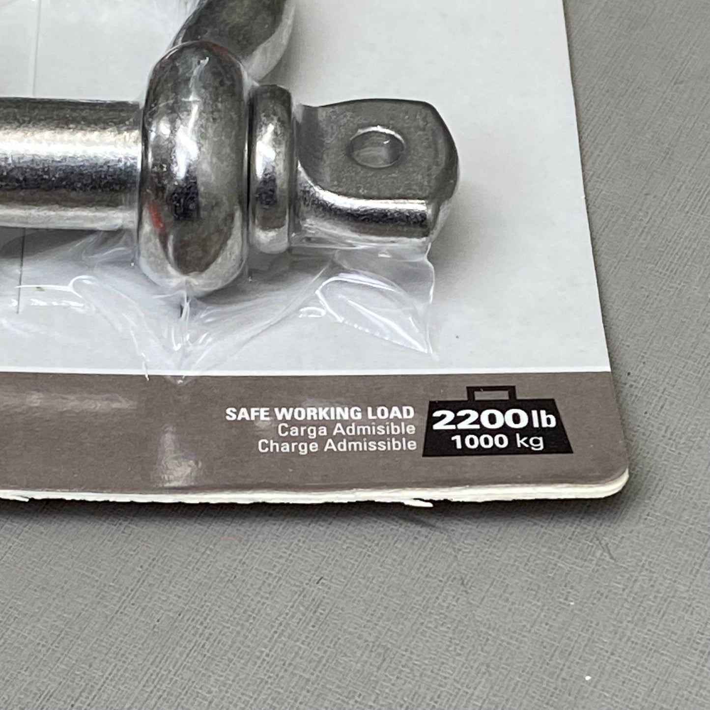 NATIONAL HARDWARE (5 Pack) Stainless Steel Anchor Shackle 3/8" N100-280