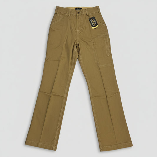 NOBLE OUTFITTERS Tug Free Utility Stretch Canvas Work Pant Women's Sz 12 Coyote