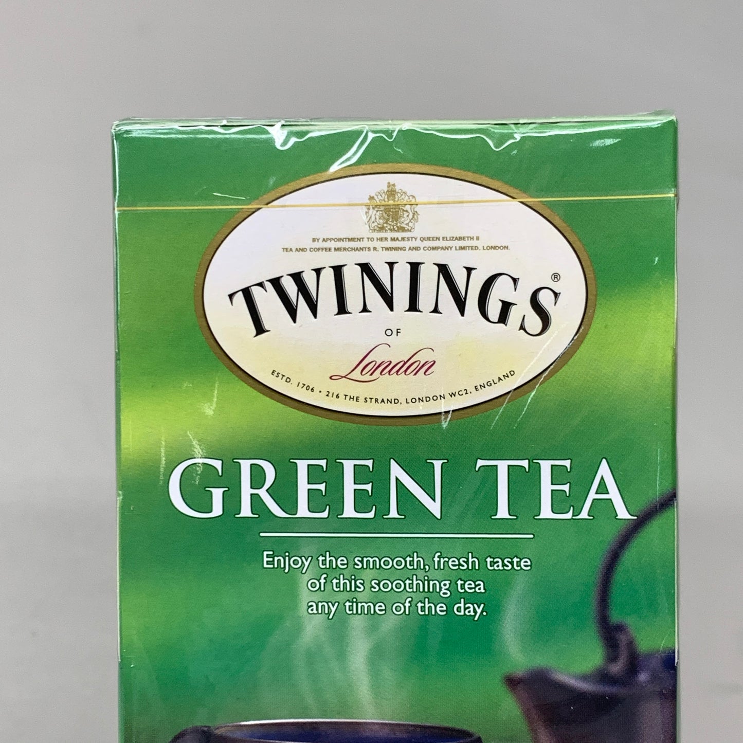 TWININGS (6 PACK) 120 Bags Pure Green Tea of London Best By 04/22/2025