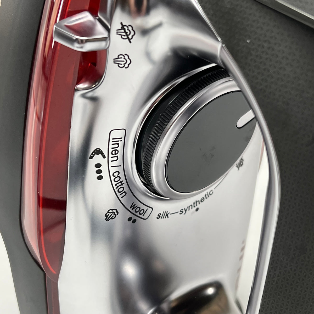 CHI Titanium-infused Steamshot 2-in-1 Iron & Steamer Red/Black/Silver 13108