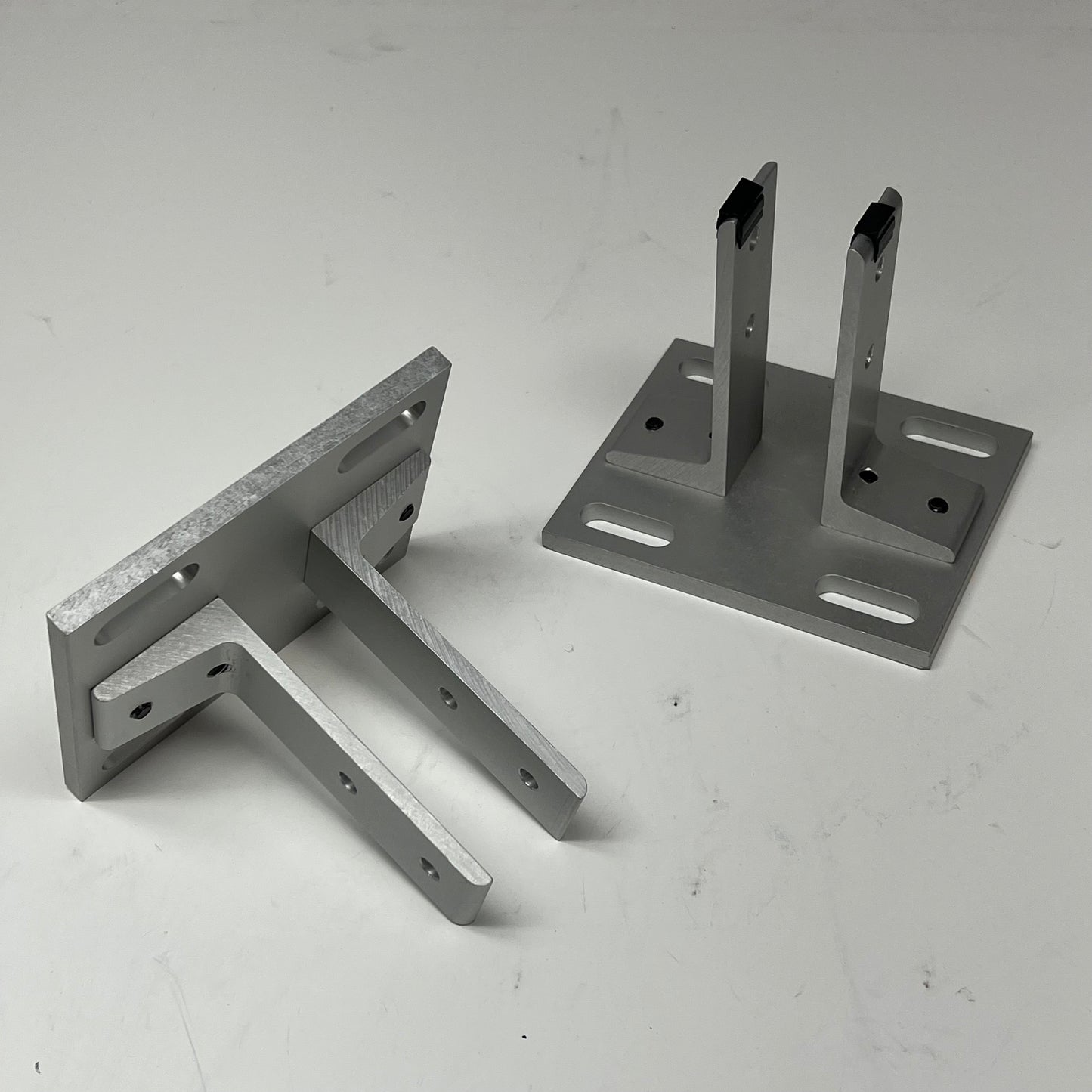 80/20 INC (2 PACK) 15 Series Floor Mount Base Plate Anodized Aluminum 2390