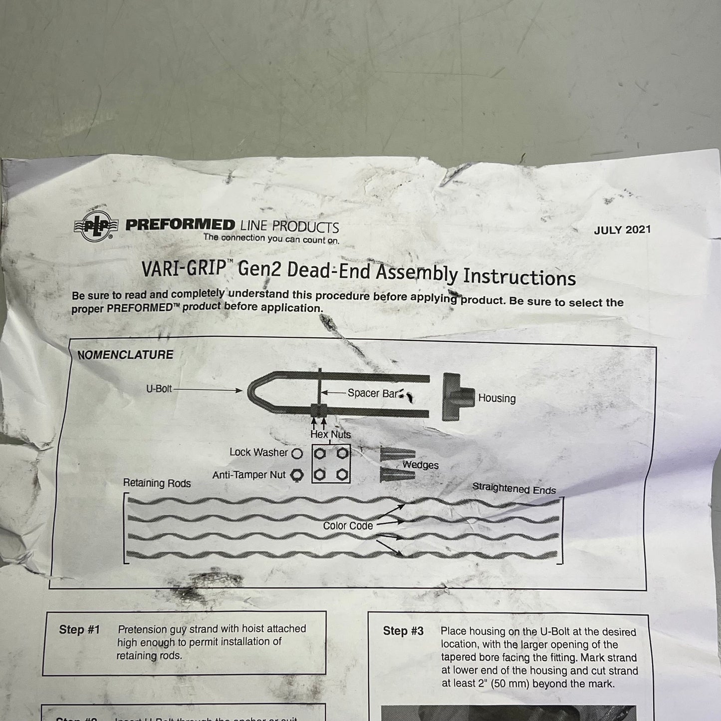 PLP (2 PACK) VARI-GRIP Gen2 Dead-End Assembly Silver VG-0-2104BR