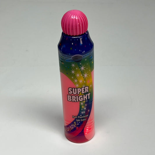 DAB O INK (12 PACK) Super Bright Full Fluorescent Bingo Ink Marker 4oz Pink
