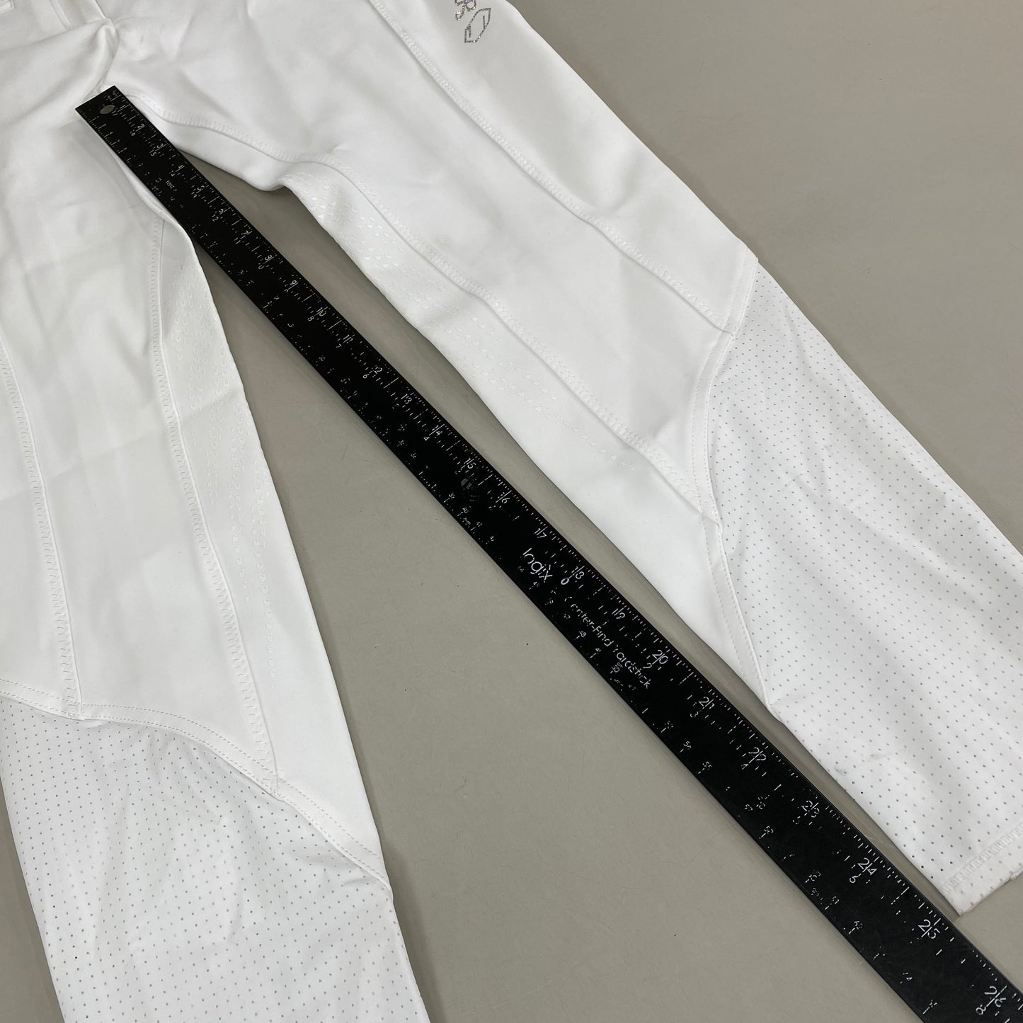 SAMSHIELD Omega Horse Riding Pants Women's Sz US 26, UK 8, FR 36 White (New Other)
