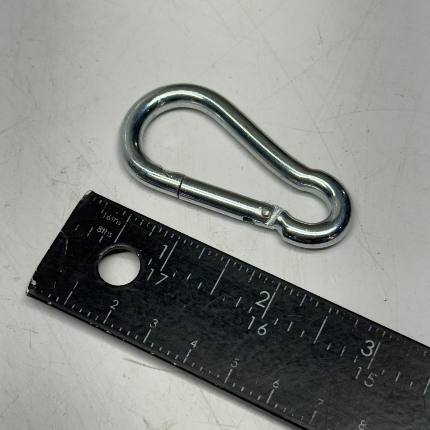 EP (50 PACK) Stainless Steel Spring Snap Sz 2.2"L