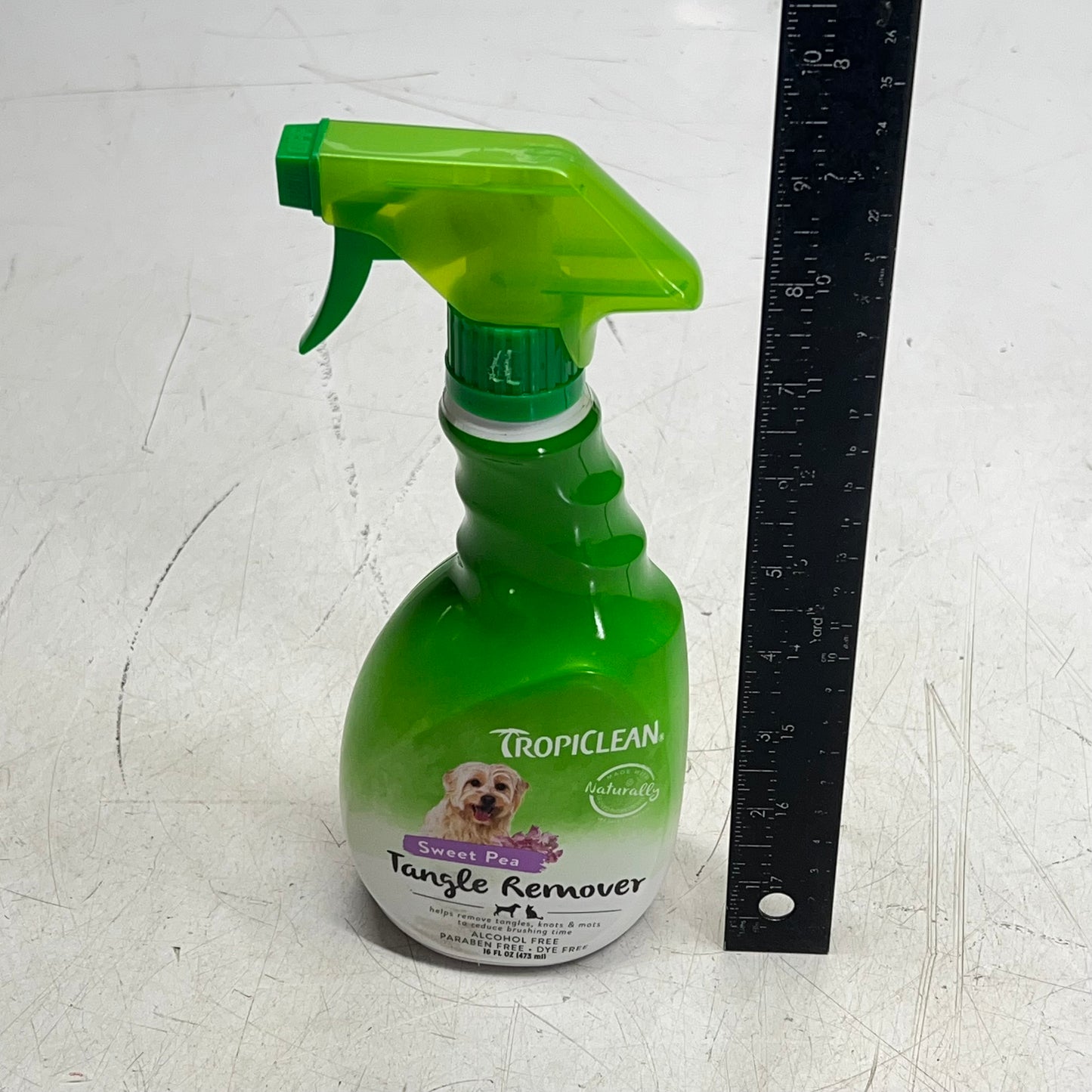 TROPICLEAN (2 PACK) Sweet Pea Scent Tangle Remover for Gentle Brushing 16 fl oz