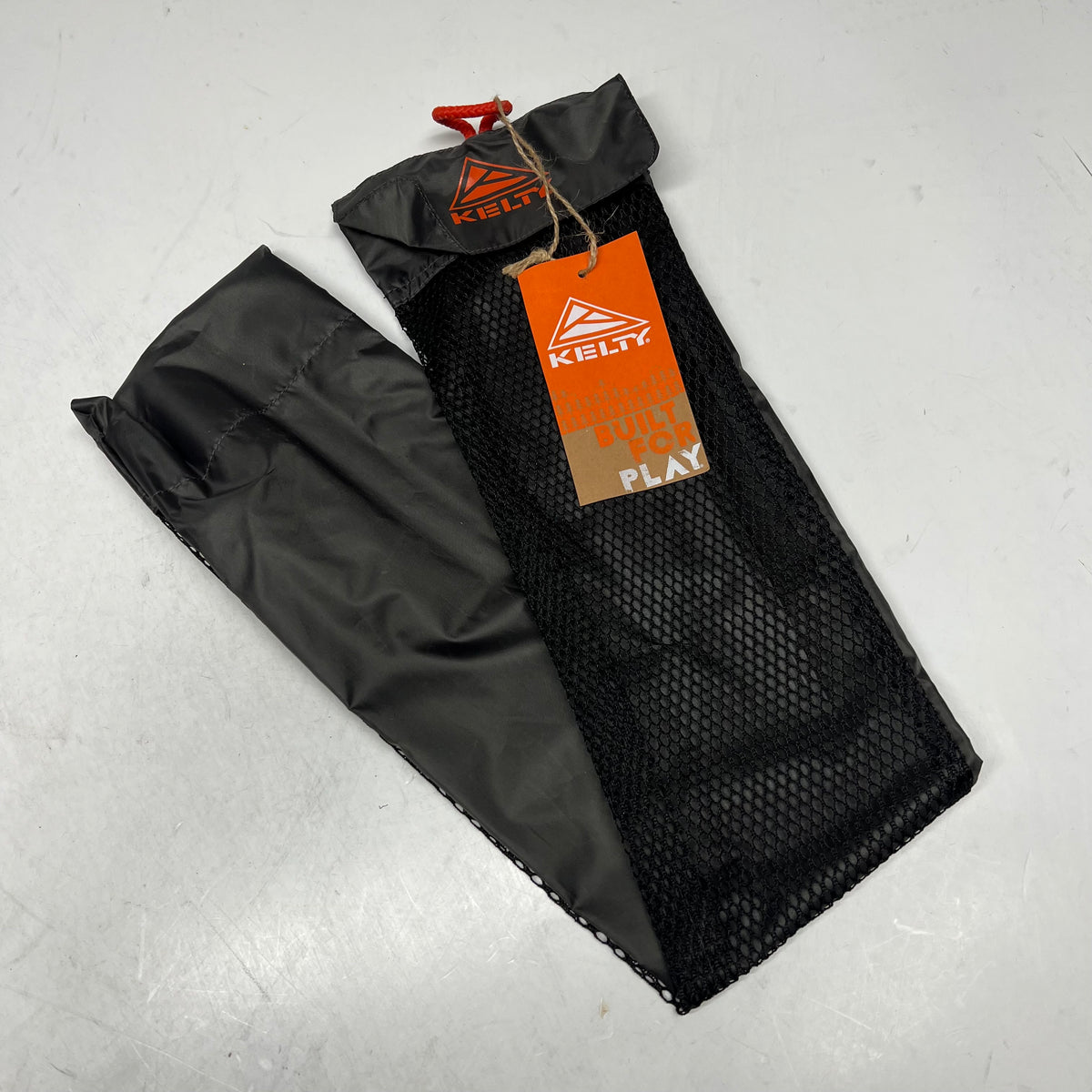 KELTY Adjustable Foldable Pole 7001 Aluminum 80"-99" 2" Grommet Tip Orange