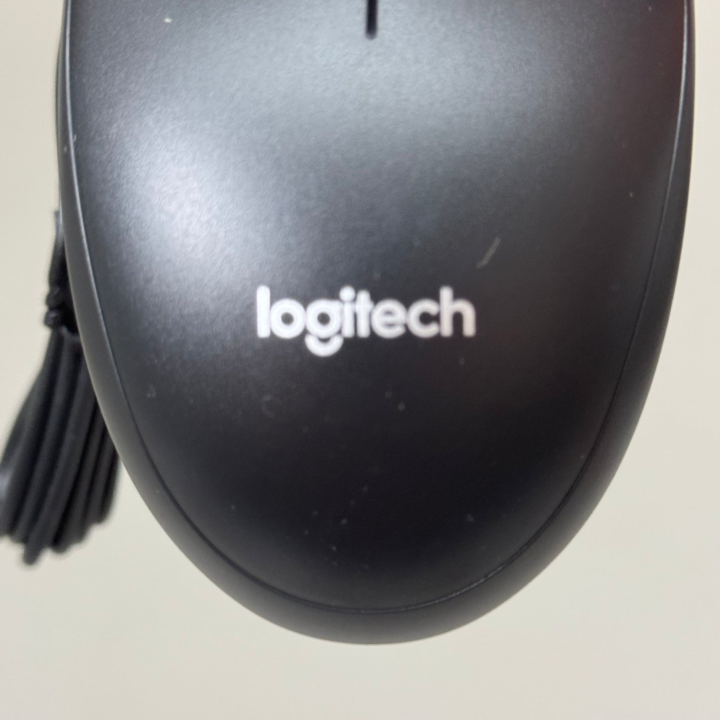 LOGITECH (2 PACK) B100 Optical USB Mouse Right or Left Handed Users Black 588444