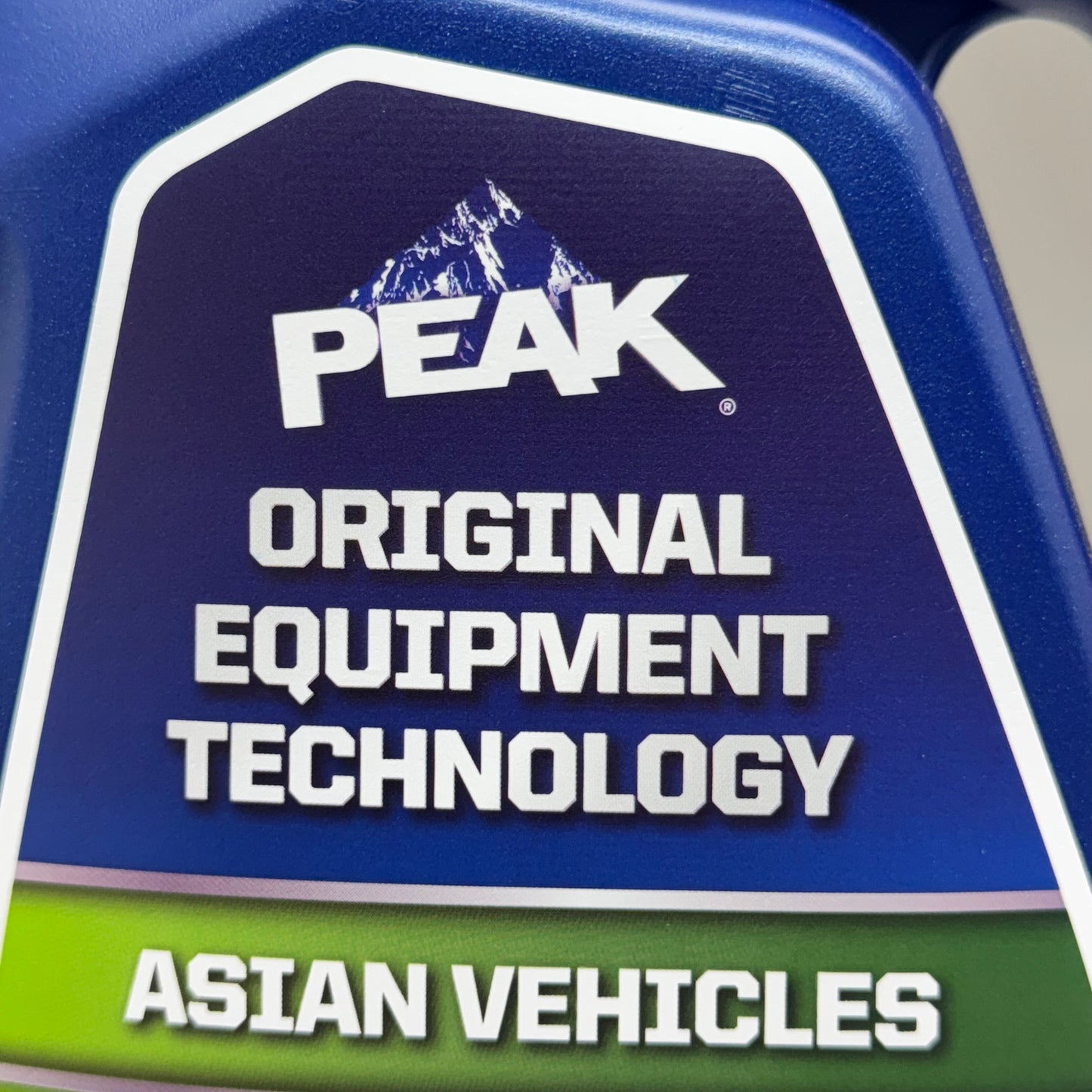 PEAK Asian Vehicles Antifreeze+Coolant 50/50 Green 1 Gallon PAGB53-01