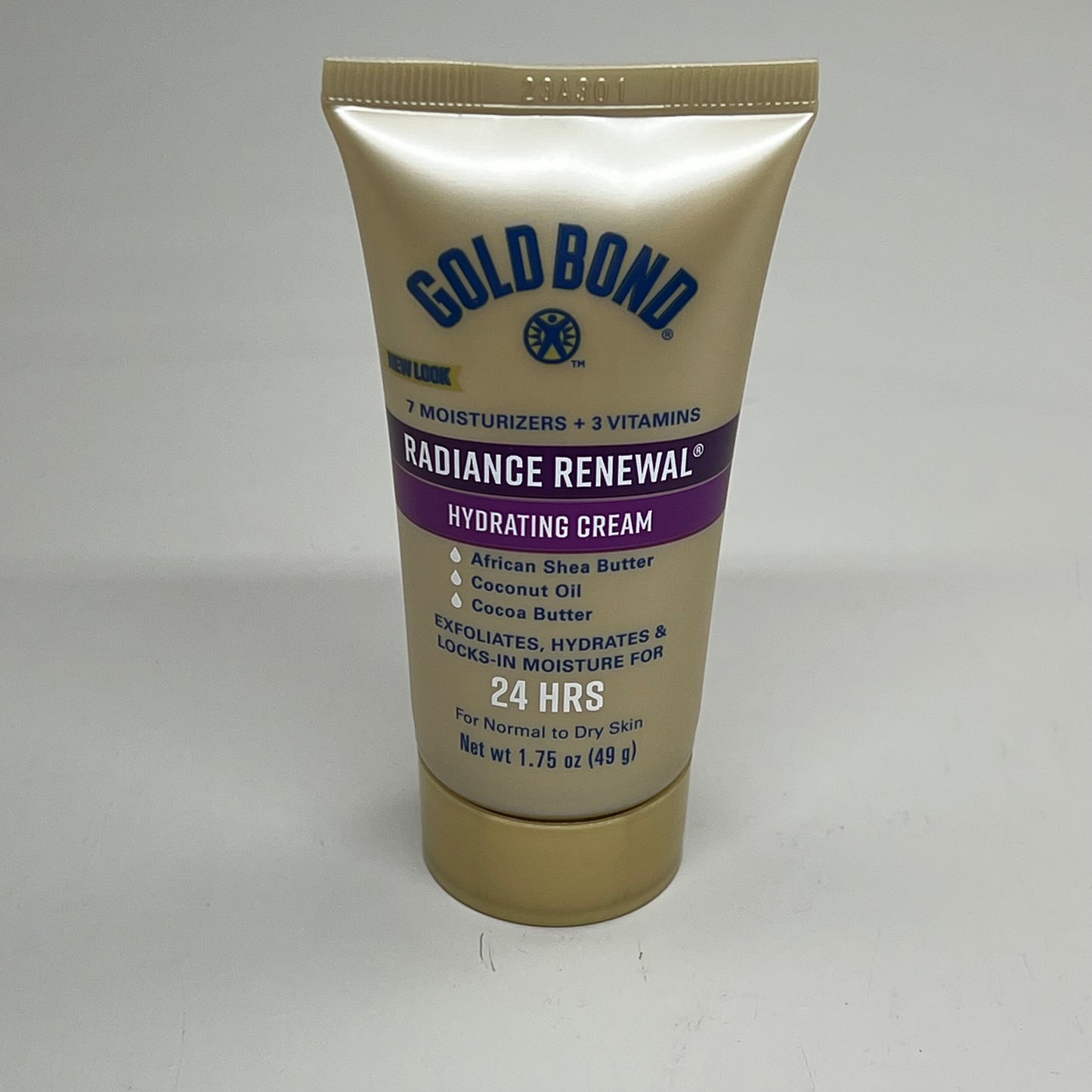 GOLDBOND (12 PACK) Radiance Renewal Hydrating Cream Triple Action Formula 1.75oz