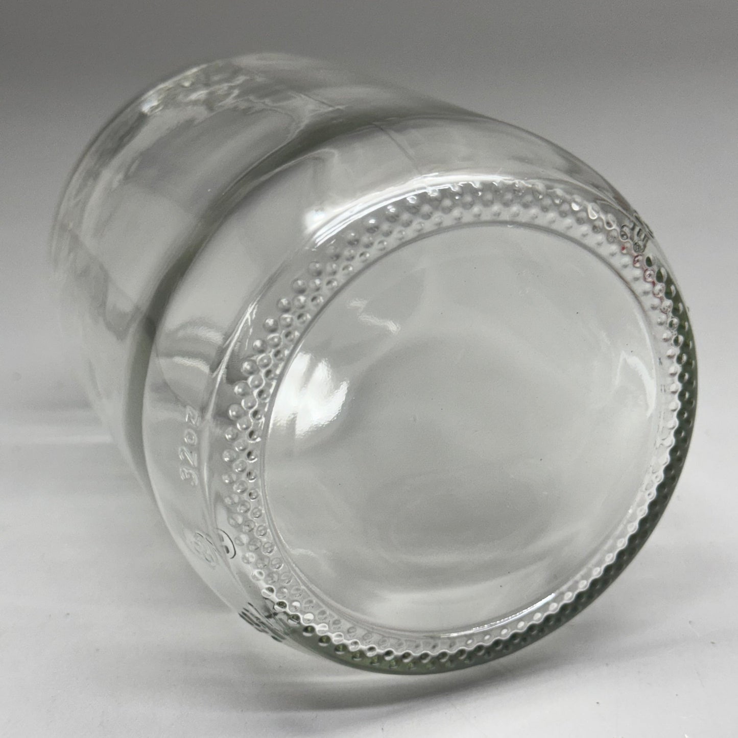 ZA@ Flint Glass Jars (50 PACK) Fits Regular Mouth Canning Lids! Sz ~6.5”H x 2.5”D (New) C