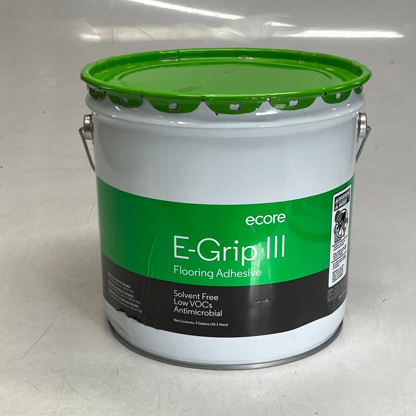 ECORE E-Grip lll Flooring Adhesive Sz 4 Gal. White