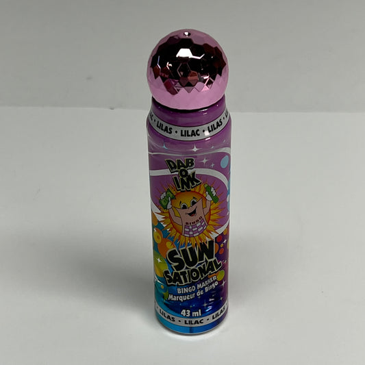 DAB O INK (12 PACK) Sunsational Bingo Marker Bright Ink 43ml/1.4 oz Lilac C26
