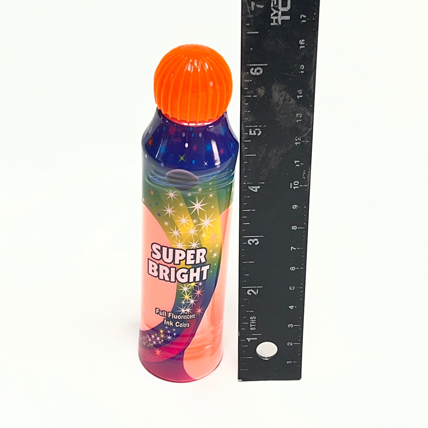 DAB O INK (12 PACK) Super Bright Full Fluorescent Bingo Ink Marker 3oz Orange