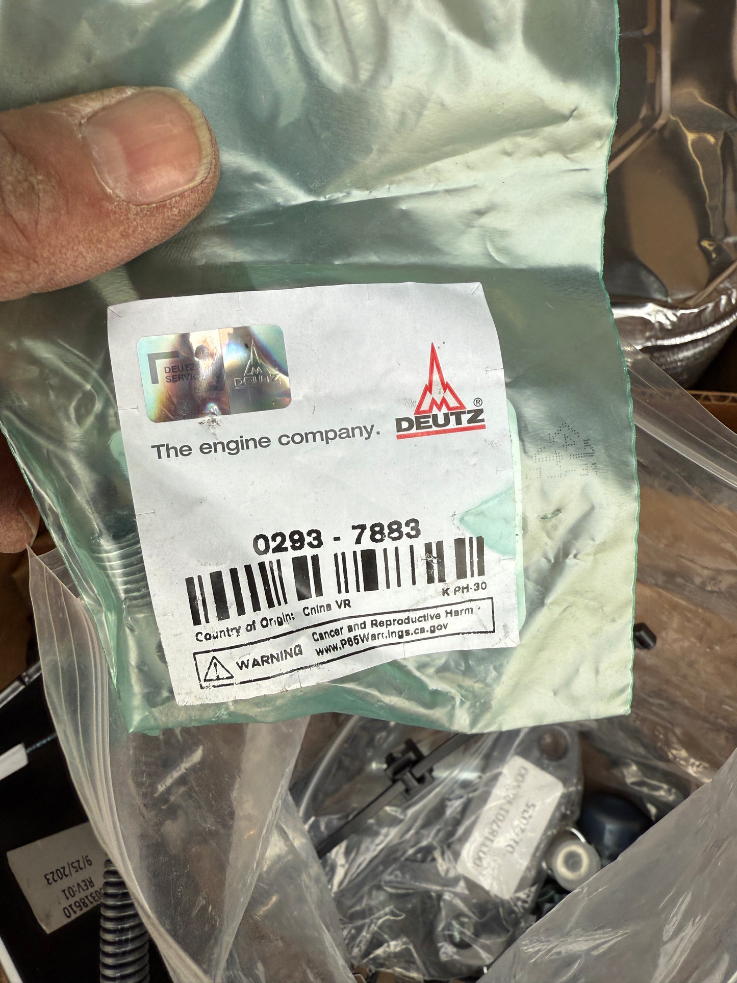 ZA@ Pallet of Wipes, DEUTZ Parts, Aluminum Pan Covers, StandFast Traction Additive, Filters, THERMASOLV, DENSO, Kwikset, & MORE! (AS-IS)