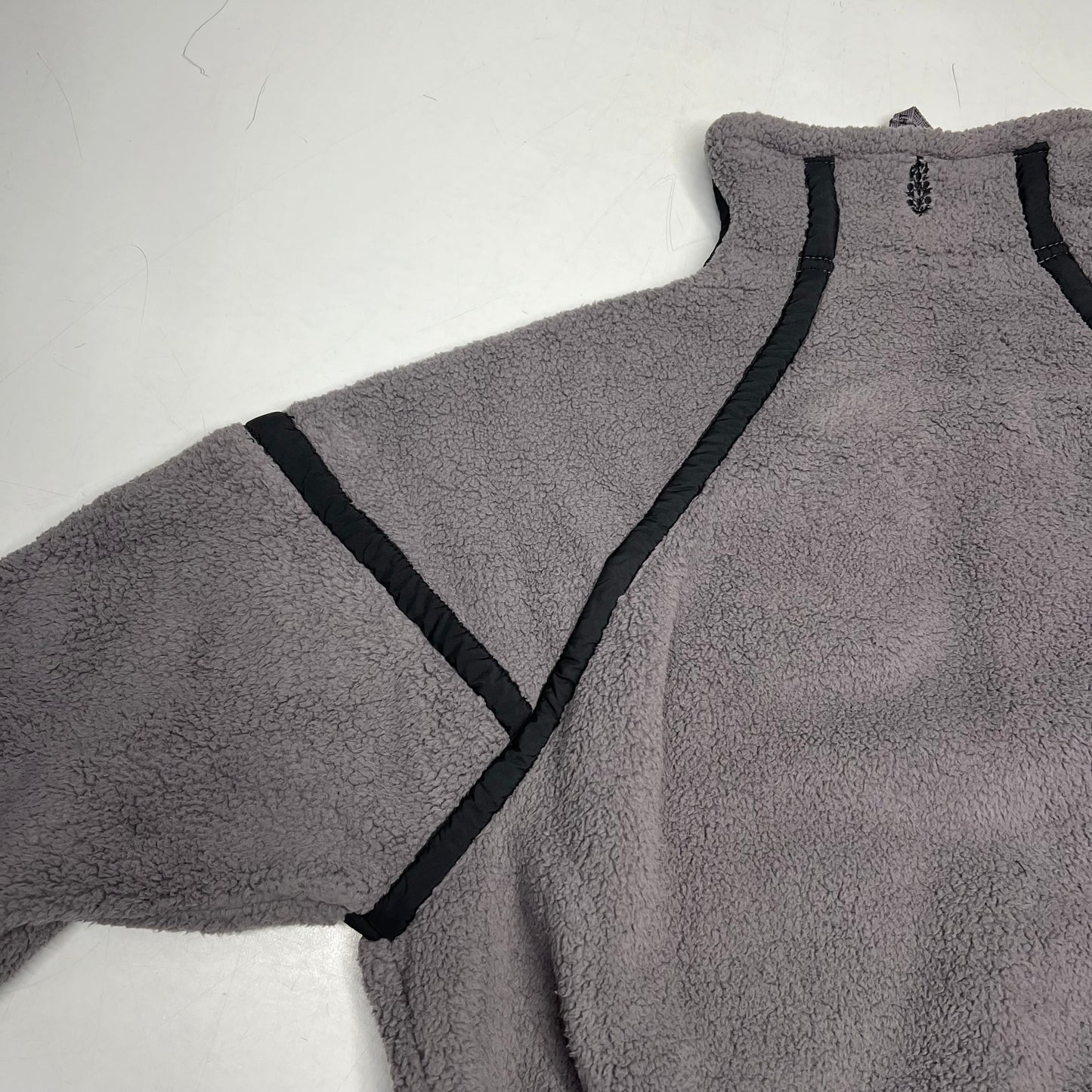 FP MOVMENT Mountain High Half Zip Fully Seam-Sealed Women's Sz XS Gunmetal Combo