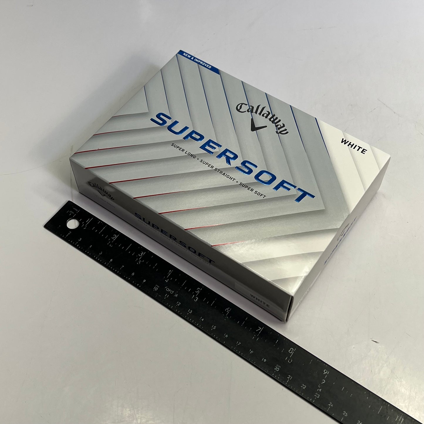 CALLAWAY (SET OF 12) Super Soft Golf Balls For Increased Ball Speed White