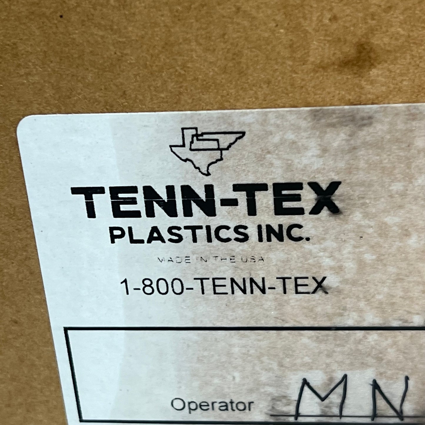 TENN-TEX PLASTICS  (400 CASE) Undermount Dowelled Brackets 47mm-51mm White C-316