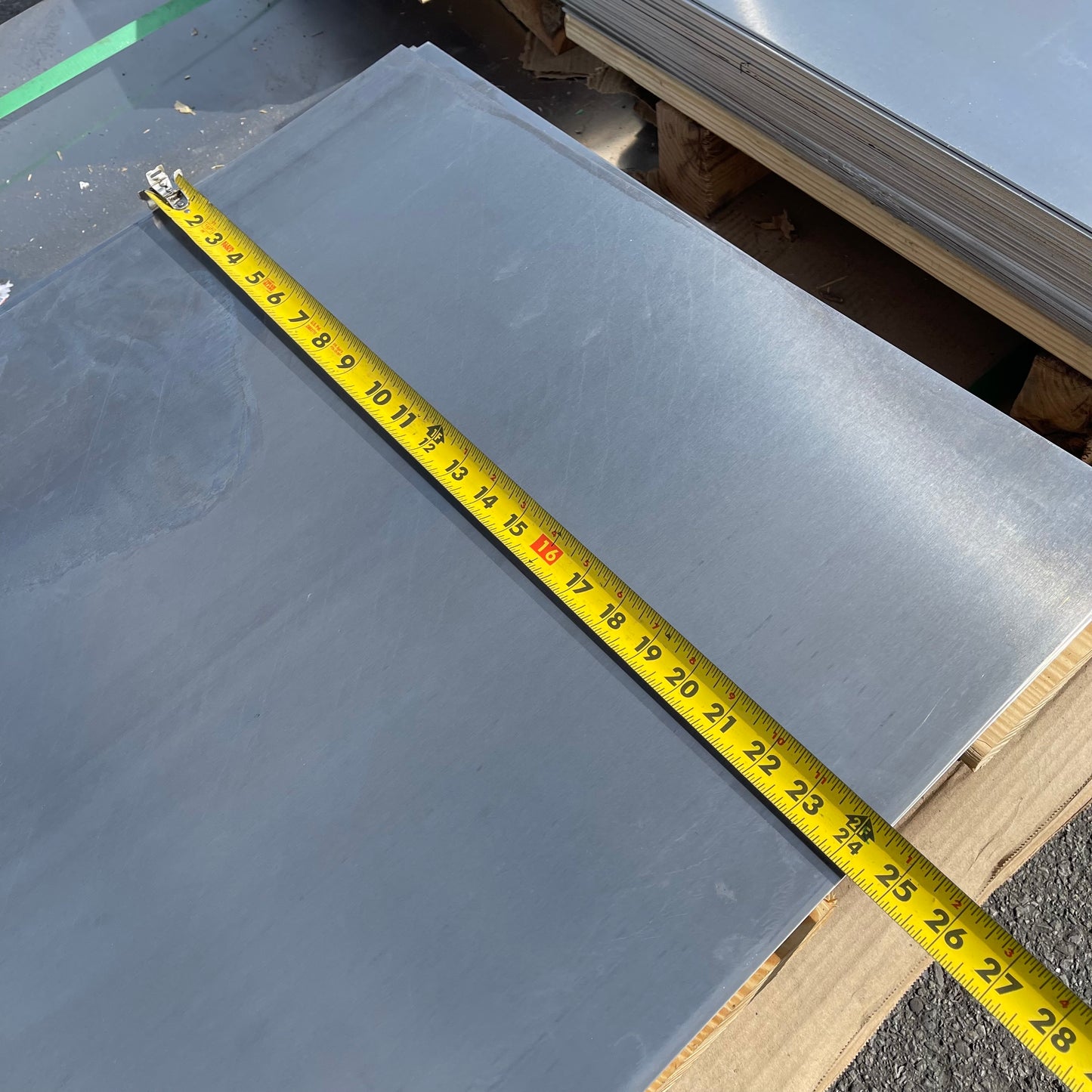 Z@ RYERSON Aluminum Plates 1/16” Thick, 24”x24” & 48”x48”