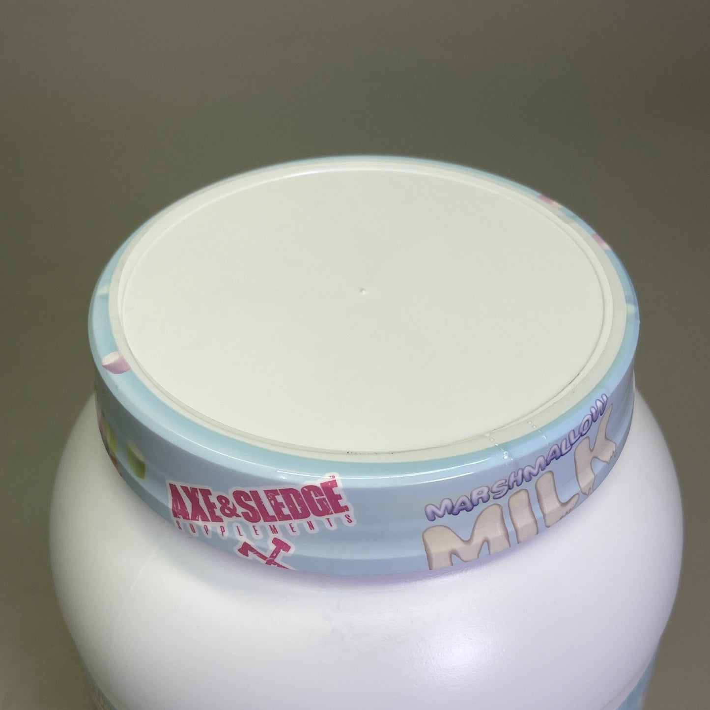 ZA@ AXE & SLEDGE Farm Fed 25G 100%Whey Protein Marshmallow Milk 28 Servings BB 04/26 C