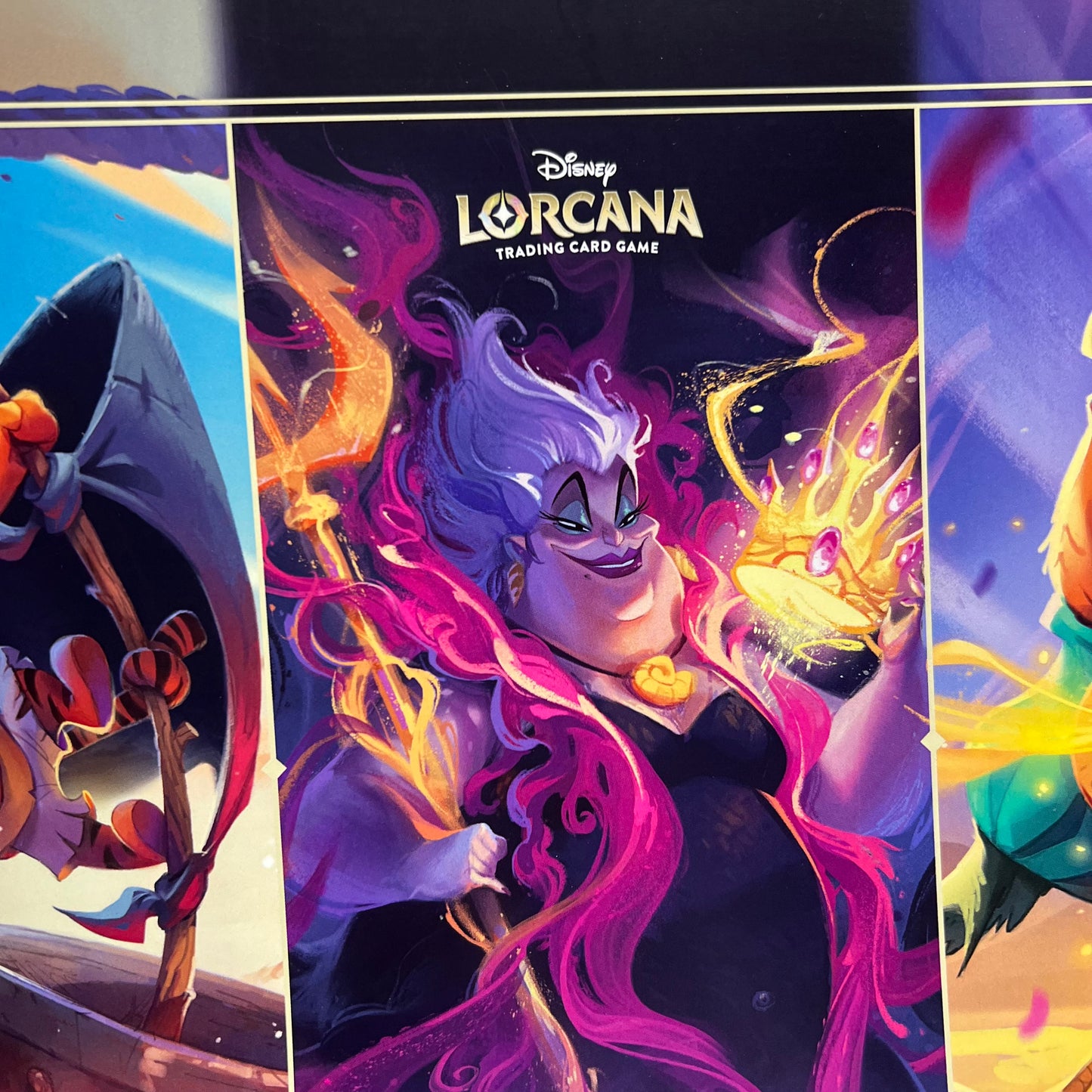 DISNEY (3000 PACK) Lorcana Trading Card Cardstock Poster By John Loren 11"x9"