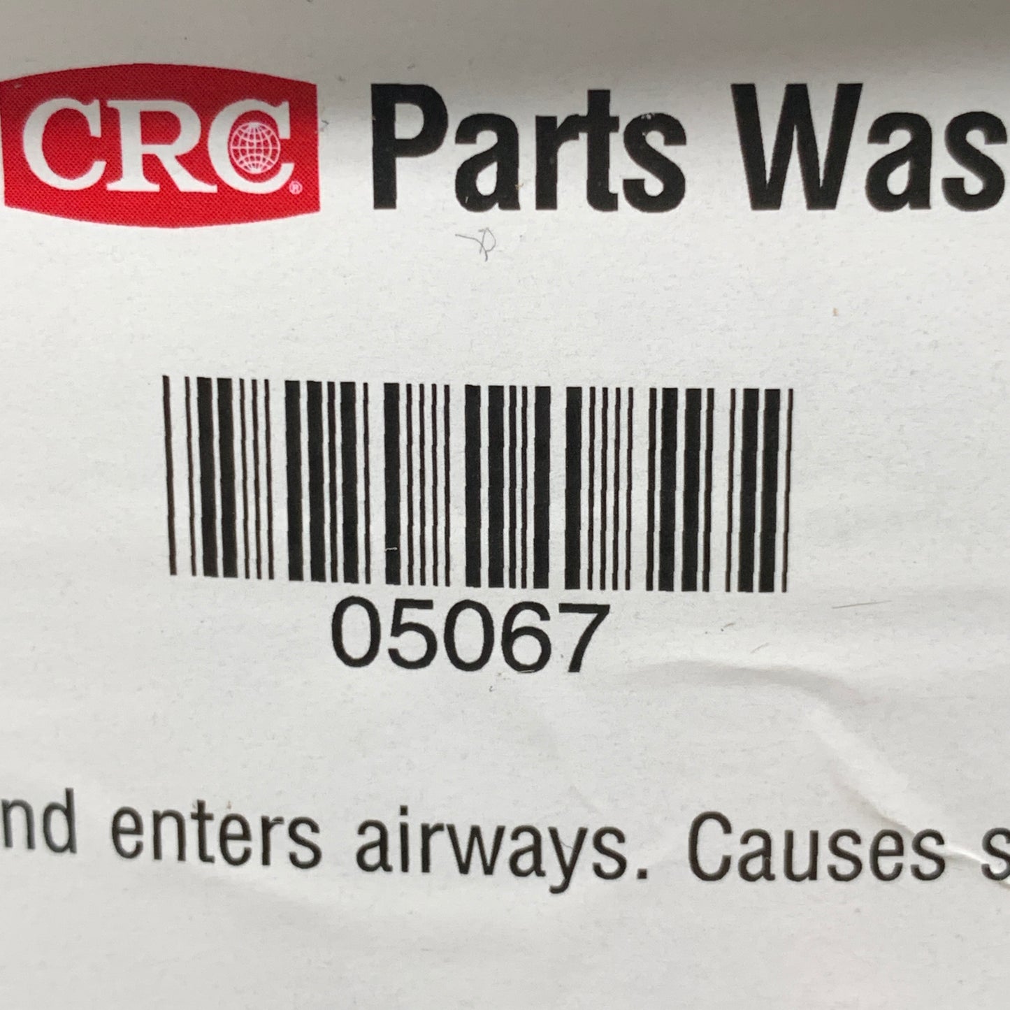 CRC Parts Washer Solvent Cleaner/Degreaser 5 Gal 05067