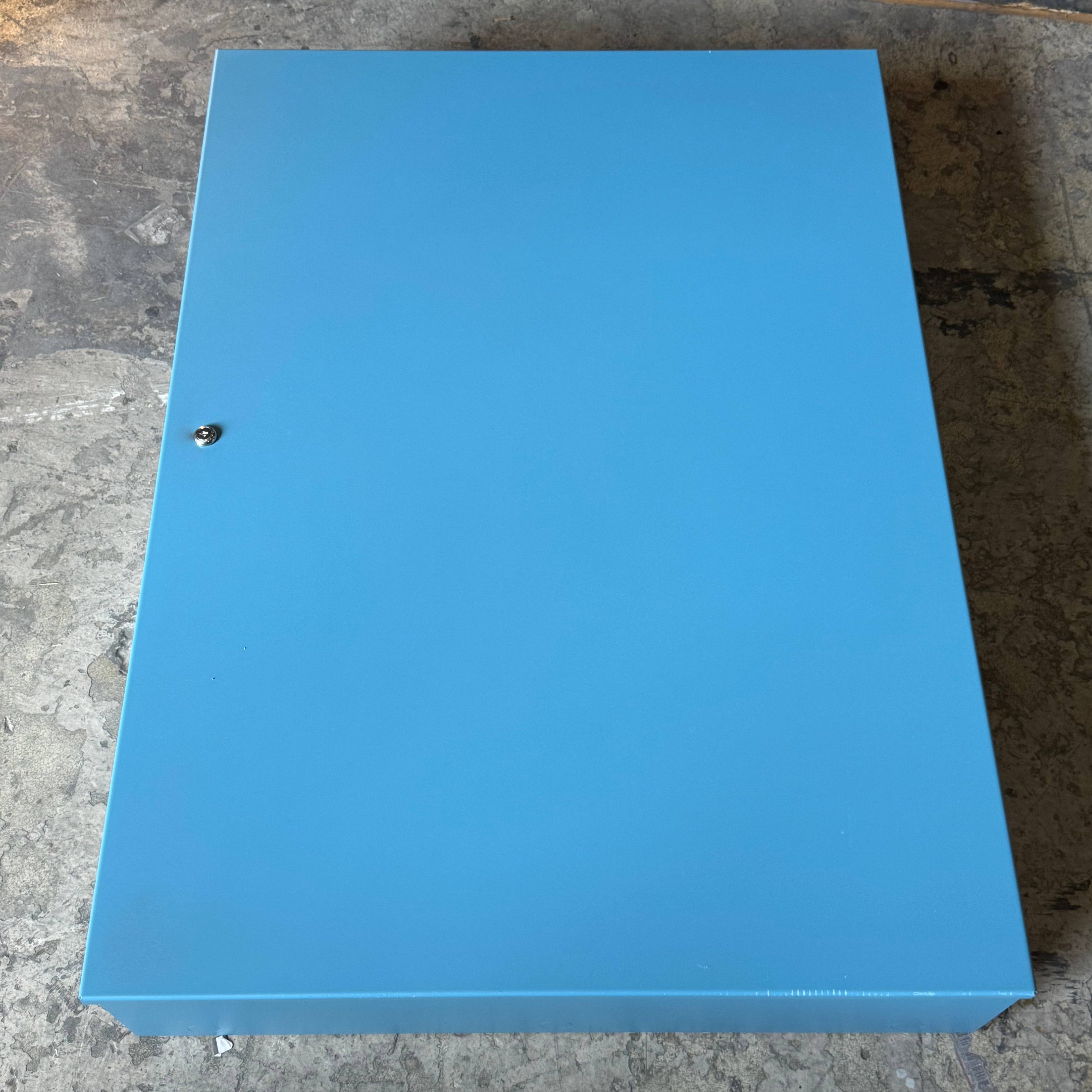 ALPSCONTROLS Powder Blue Nema 1 UL with Perf Panel Sz 42