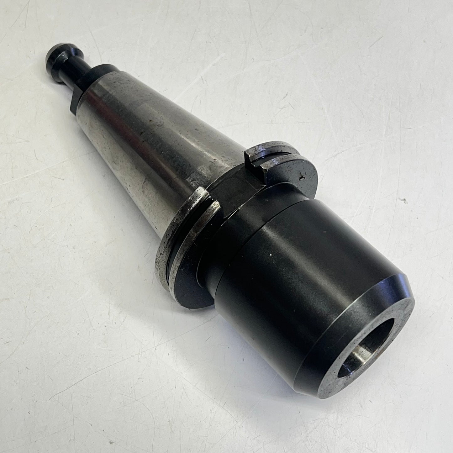 Cat 50 End Mill Holder for CNC Machining  ~1-1/2" Bit Hole Dia (Used)