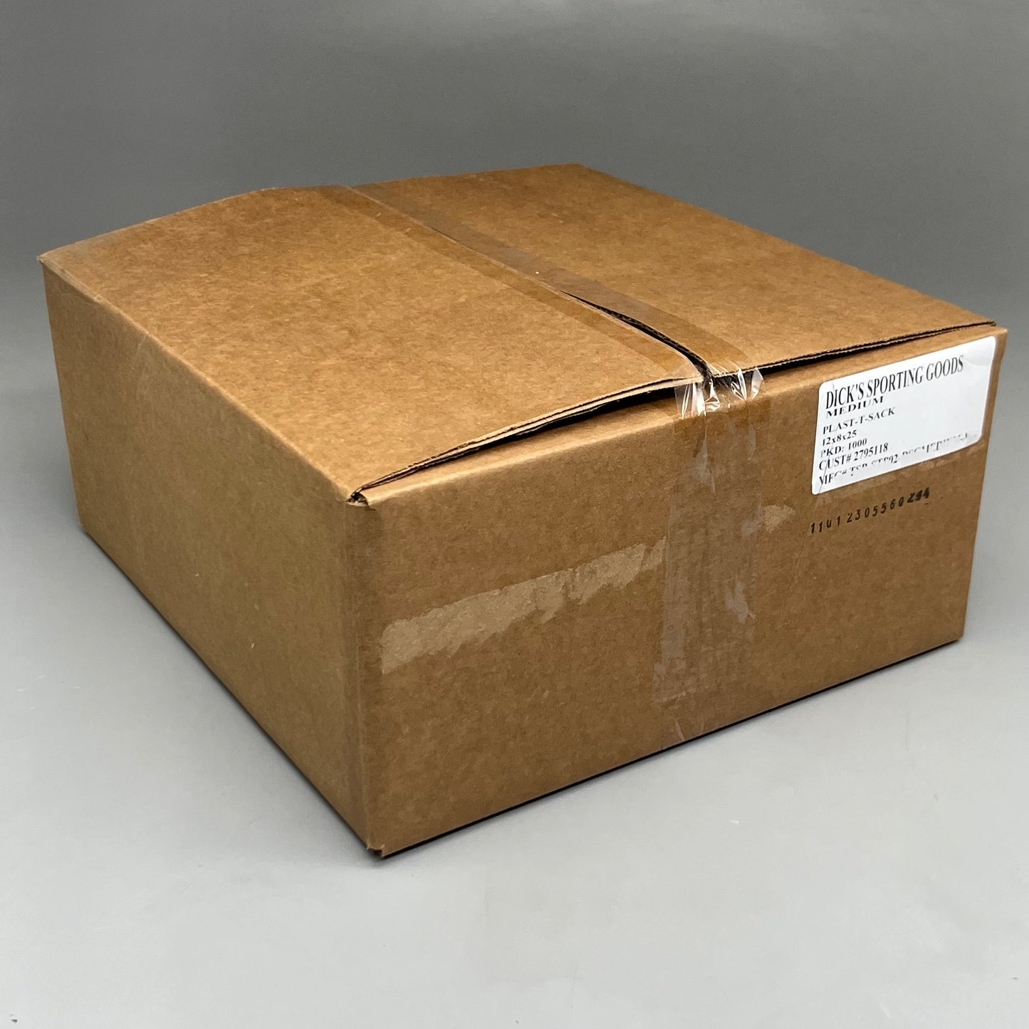 ZA@ DICK’S SPORTING GOODS 1000 Medium Plast-T-Stack Bags 12x8x25 G