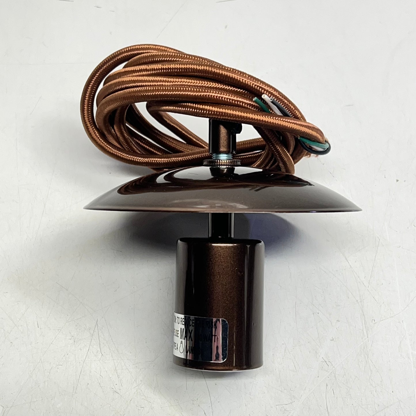 ZA@ LA AUTHENTIK  (LOT OF 3) Assorted Light Mounting Parts  Metallic Brown