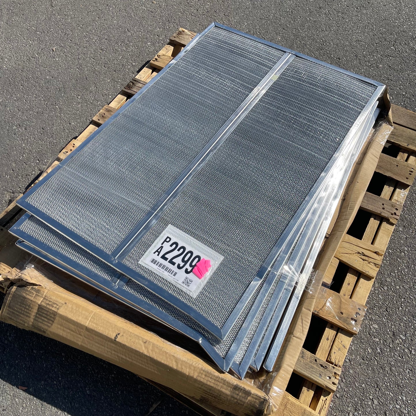 ZA@ Pallet of LIFETIME FILTER Long-Life Reusable Mesh Panel Air Filter, 0.5" x 27.5" X 40.5"