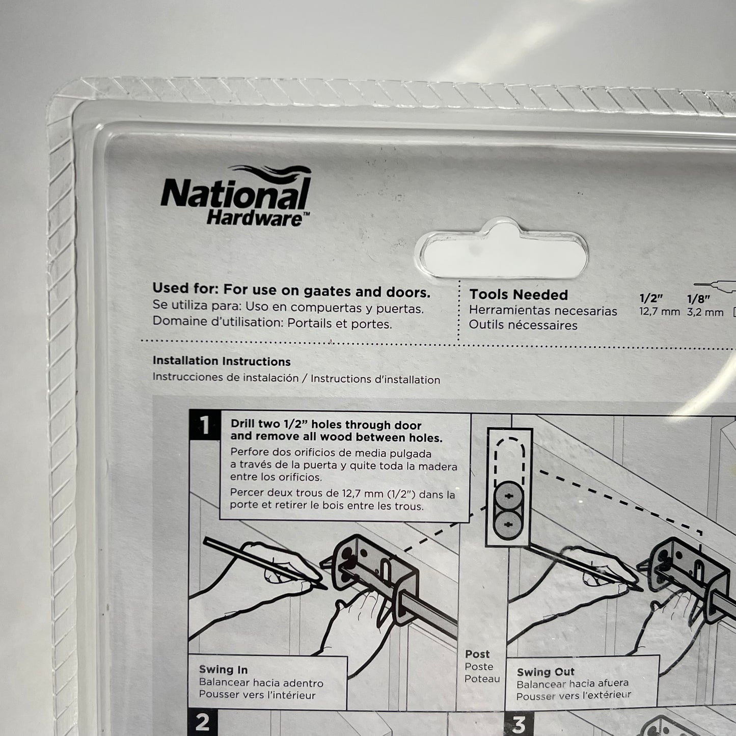 NATIONAL HARDWARE V1394 Series Ornamental Gate Thumb Latch Black N109-050