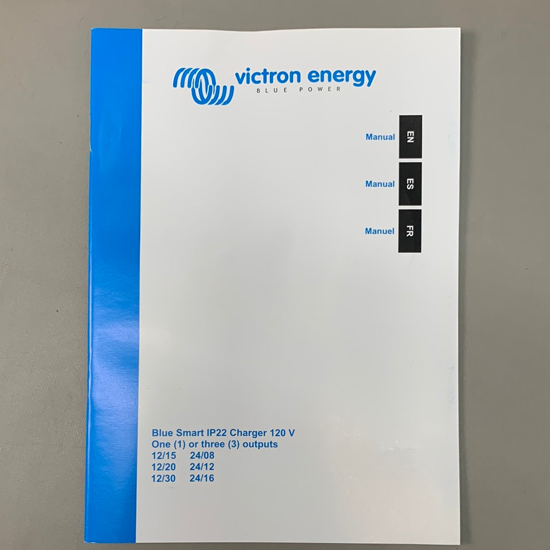 VICTRON Energy Blue Smart IP22 Charger 12 Volt 30 Amp 3 Output BPC123048102 (new)