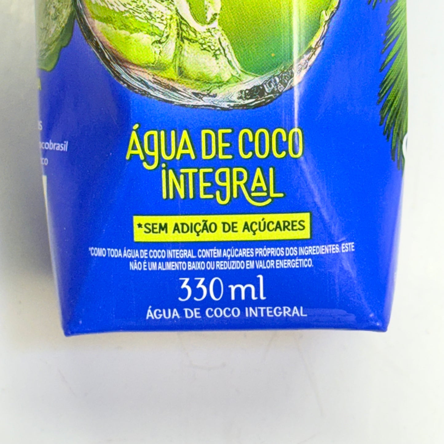 SOCOCO (12 PACK) Agua De Coco Integral 100% Coco Brasileiro 11.2 oz (330 ml)
