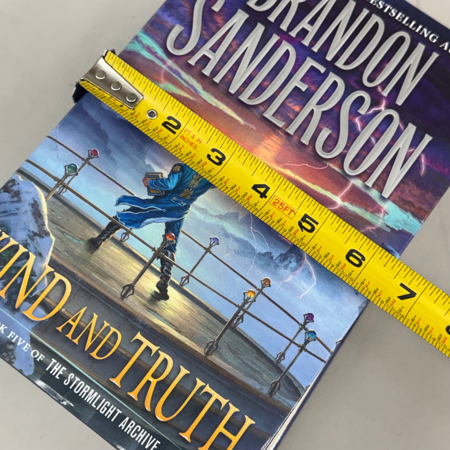 TOR FANTASY Wind and Truth 5 Stormlight Archive  Brandon Sanderson (New (Good))