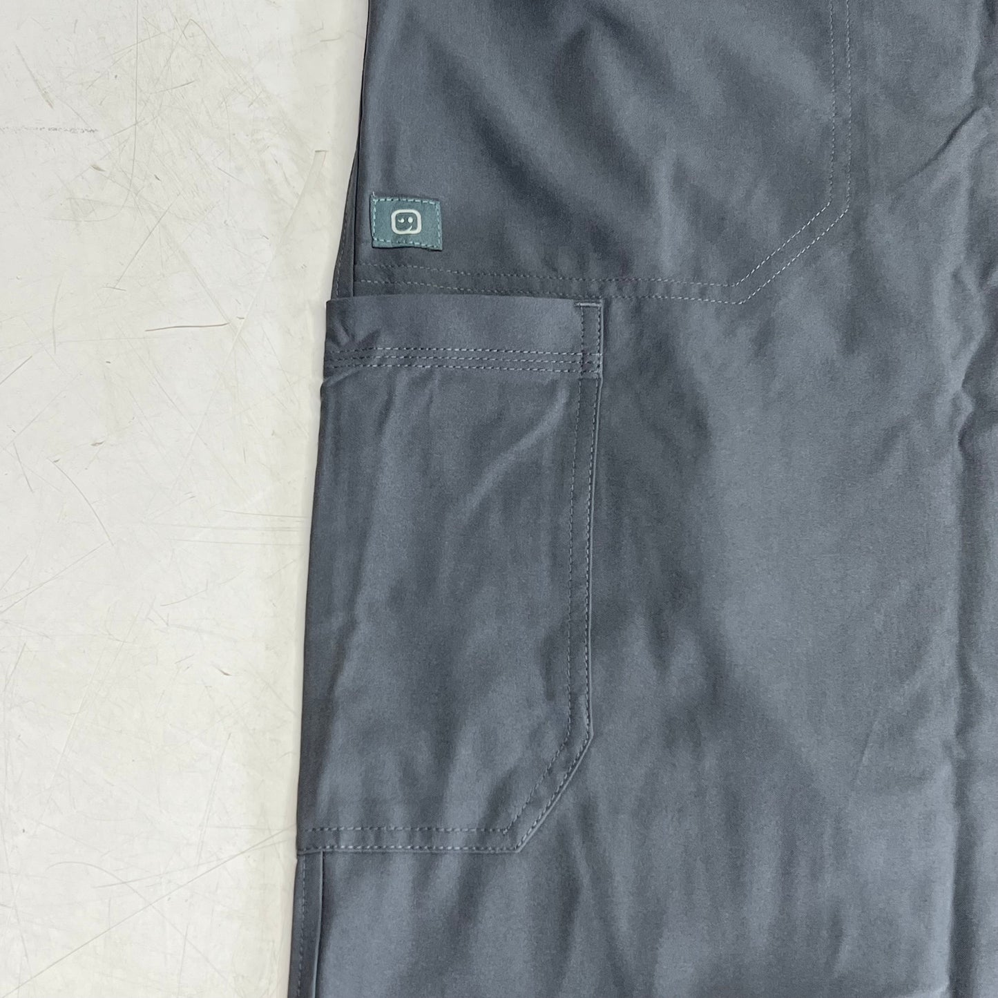WONDER WINK 4.0 Line Utility Cargo Scrub Pants  Unisex Sz XL Pewter Grey 1657