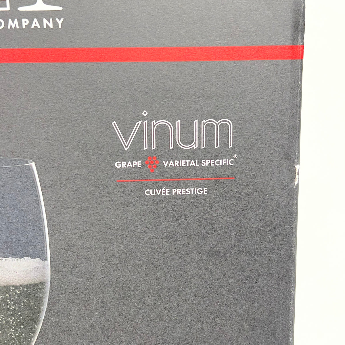 RIEDEL (SET OF 2) Vinum Crystal Cuveé Prestige Wine Glasses Dishwasher Safe