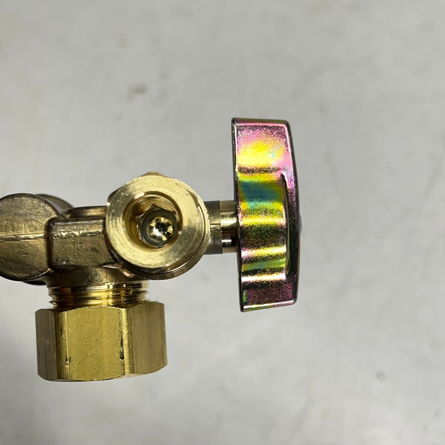 BRASS CRAFT Dual Outlet Dual Shut-off Ball Valve  1/4-turn Angle  KTCR1901DVX R