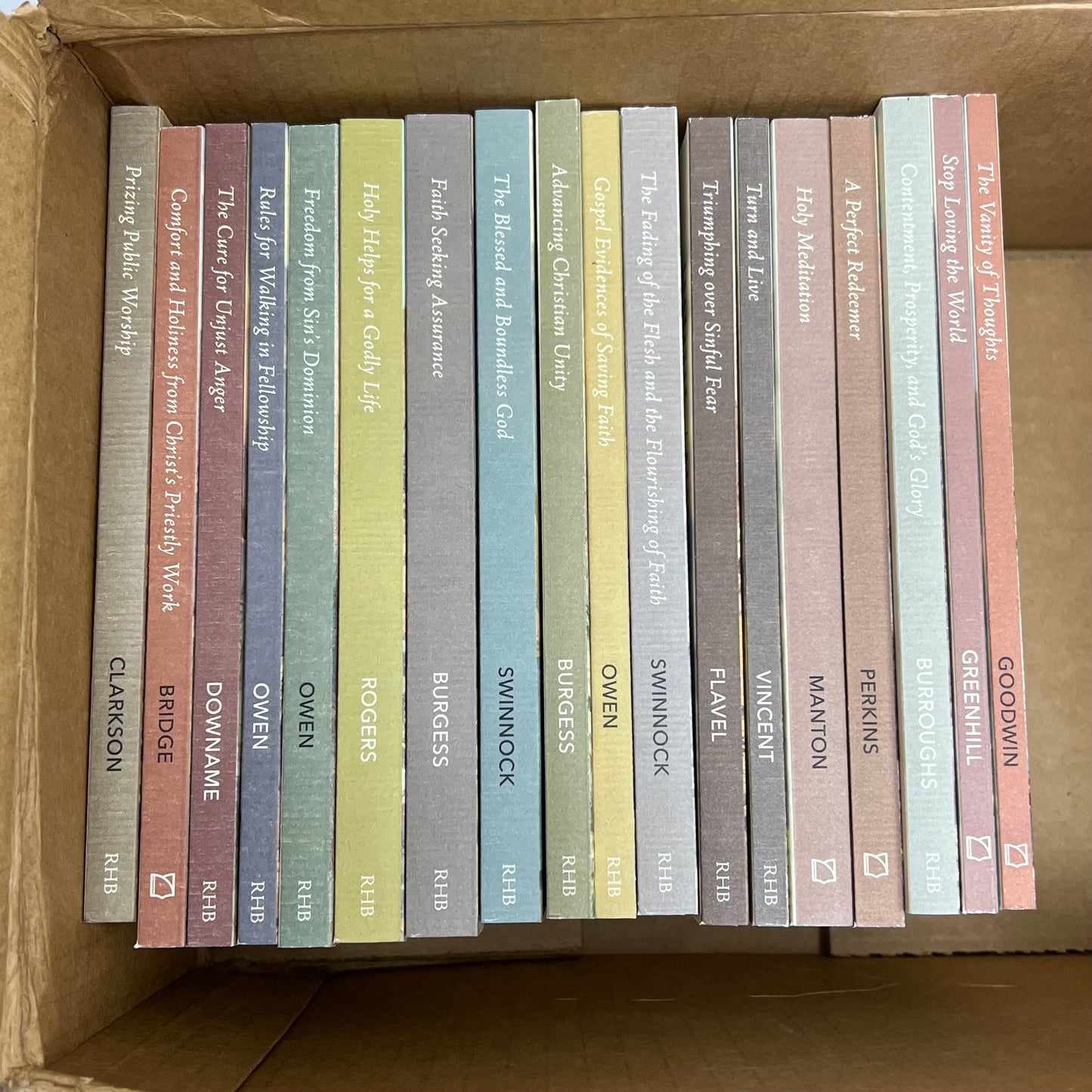 PURITAN TREASURES FOR TODAY 19 Volume Bundle Paperback Books Authentic Faith