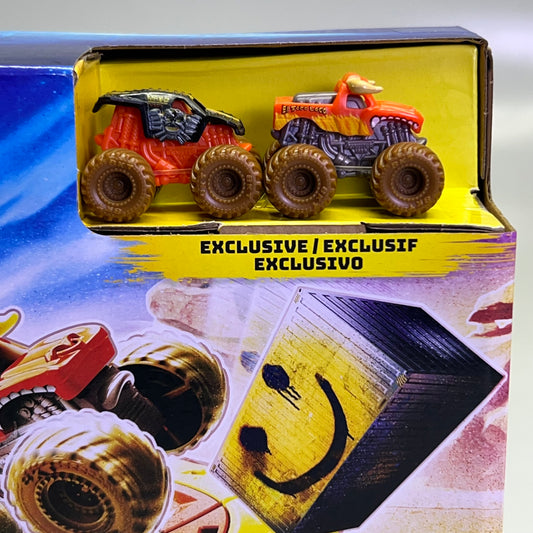 MONSTER JAM El Toro Loco Venom Velocity Scorpion Playset GML3PKSLD