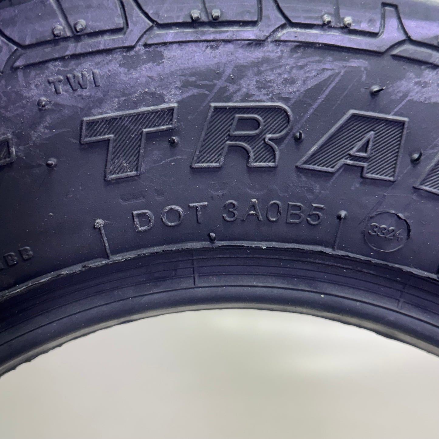 CARLSTAR Sport Trail LH Tire 4.80-12 DOT 3A0B5 Black