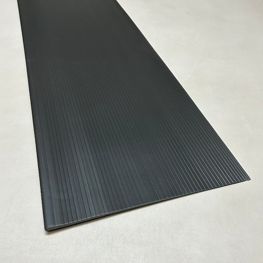 MANNINGTON COMM Burkebase Type TP Rubber Ramp Reducers 10 Pack 1/4"X12"X48" Charcoal 190-701 (New)