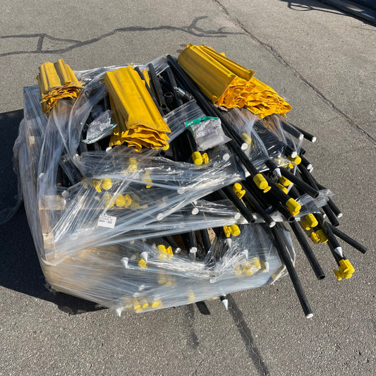 CIRCO(?) Carport/Greenhouse Parts Black & Yellow