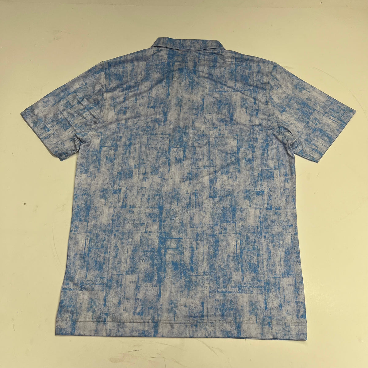 ROBERY GRAHAM Waters Short Sleeve Polo Shirt Men's Sz S Light Blue OS6706-450