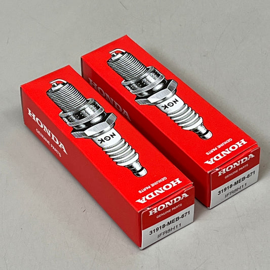 HONDA (2 PACK) Spark Plugs CRF450R CRF450X RC51-RVT1000R OEM 31918-meb-671