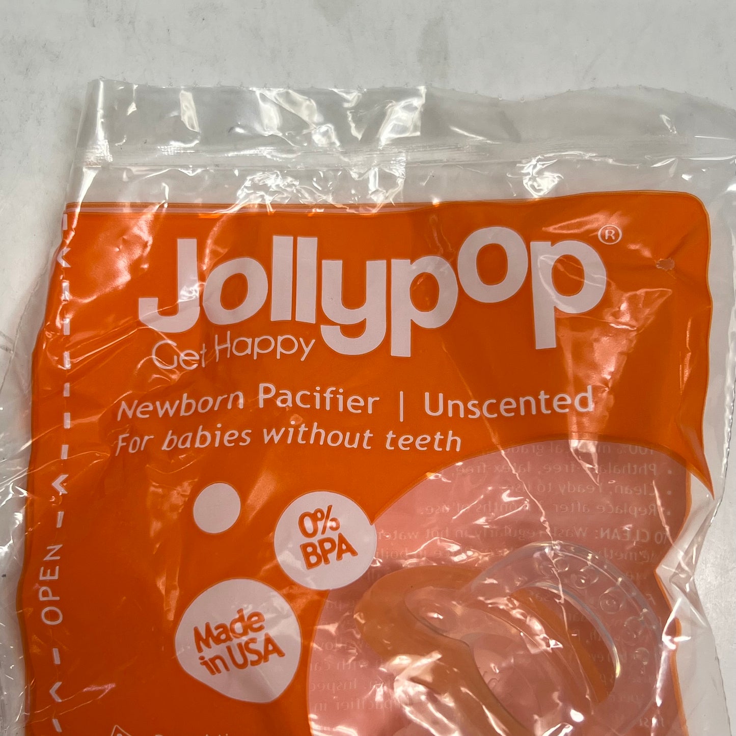 NOVA PLUS (10 PACK) Infant Pacifier Unscented  0-3 Month Orange VPJP1303100