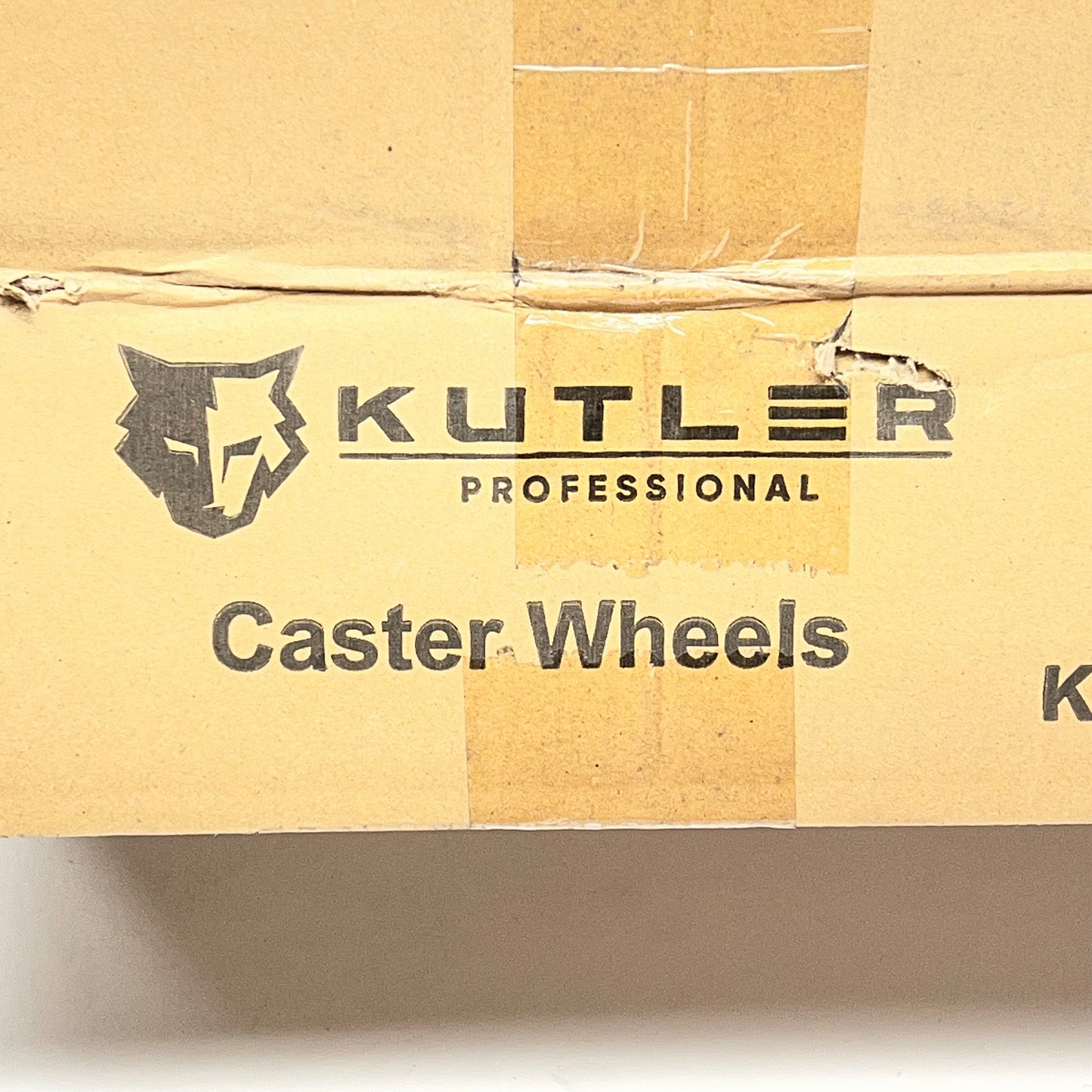 KUTLER (SET OF 4) Commercial Kitchen Prep Table Caster Wheels Grey/Silver KT-4W
