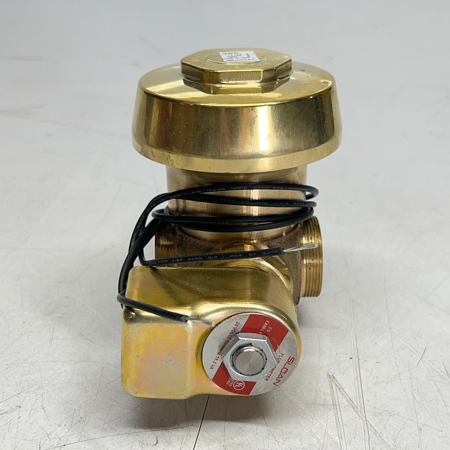 SLOAN Concealed Sensor Hardwired Water Closet 1.28 GPF Brass 152 ESS TM0