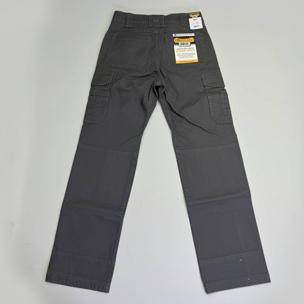 NOBLE OUTFITTERS Full Flex Canvas Cargo Pant Men's Sz 38x34 Wolf Grey 18426